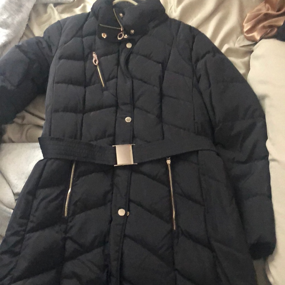 Women’s black parka